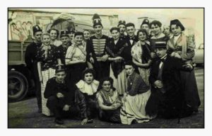 Les Saltimbanques opérette, Union Musicale, 1953. Collection Nicole Coiffet
